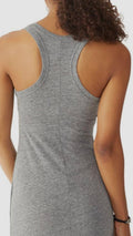 Racerback ankle length sexy dress