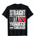 Men’s “Straight Outta Trinidad and Tobago” Print T-shirt