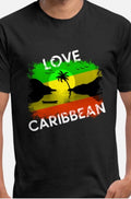 Men’s “Love Caribbean” print & graphic T-shirt