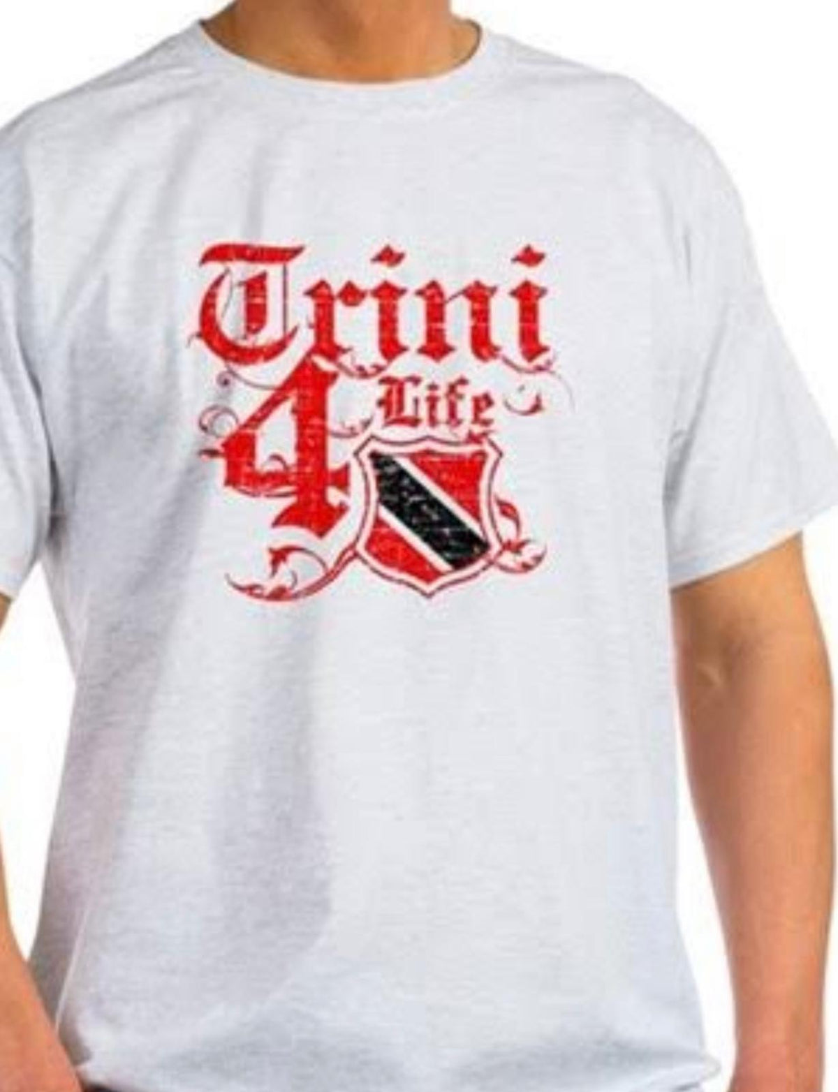 Men’s “Trini 4 Life” Print T-shirt