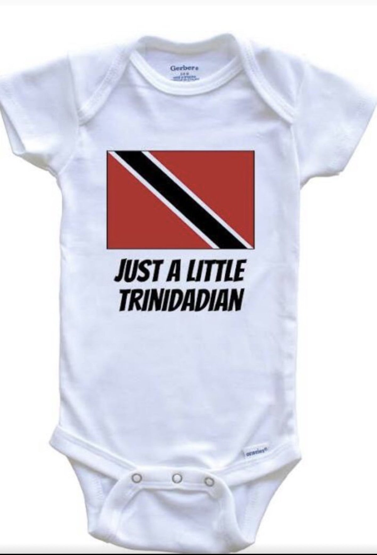 Toddler’s Trinidad and Tobago Pride Graphic Onsie
