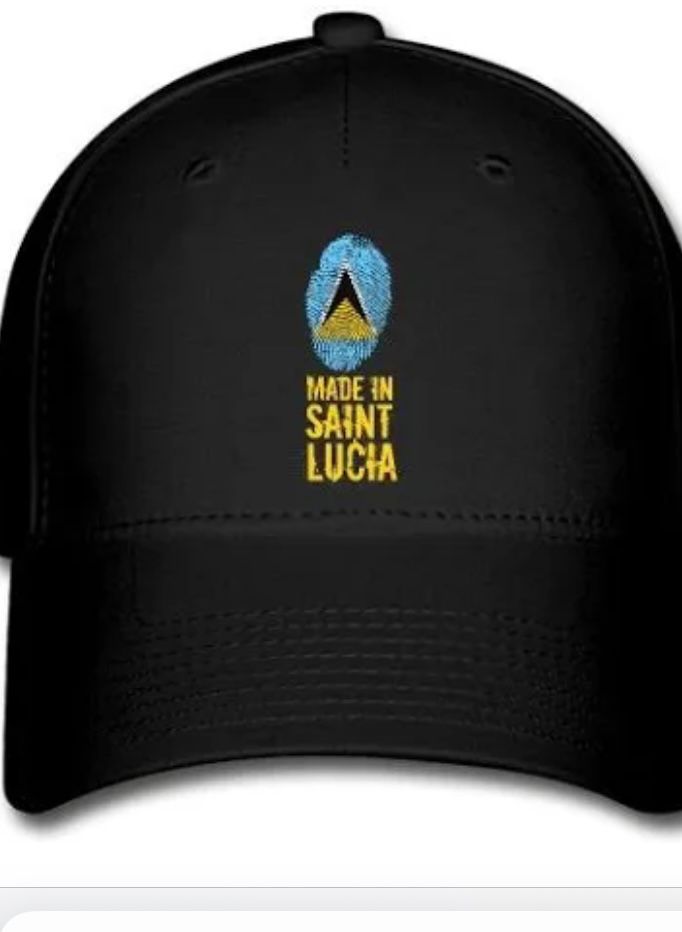 “Made in Saint Lucia” Print Hat