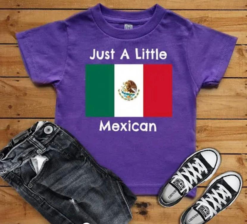 Kids Mexico Themed Tee