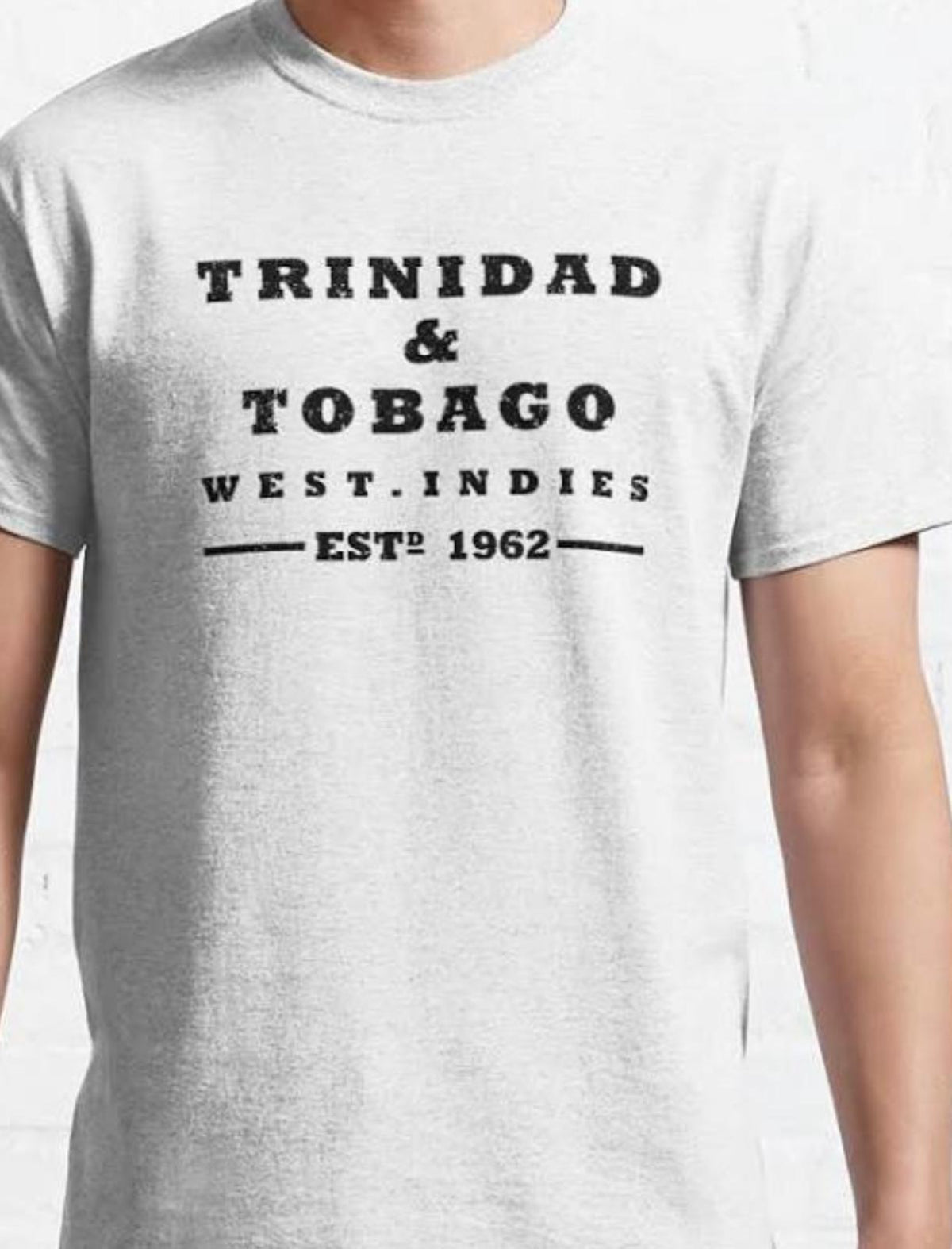 Men’s “Trinidad & Tobago West Indies Est 1962” Print T-shirt