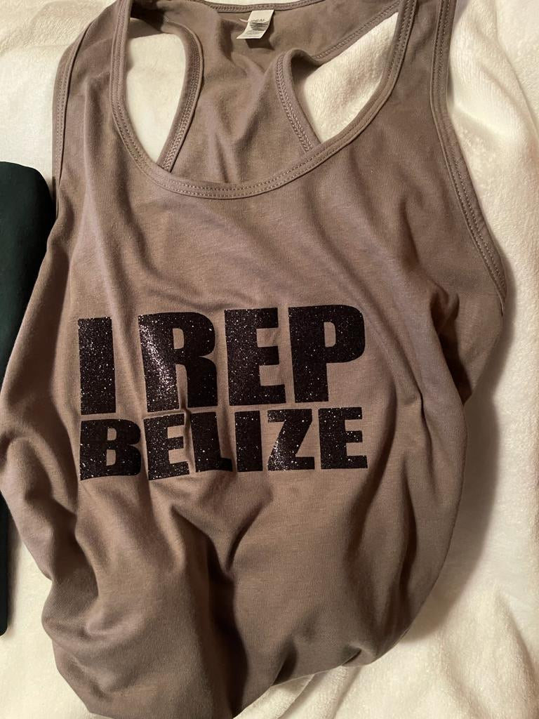 Women’s “I Rep Belize” Tank Top