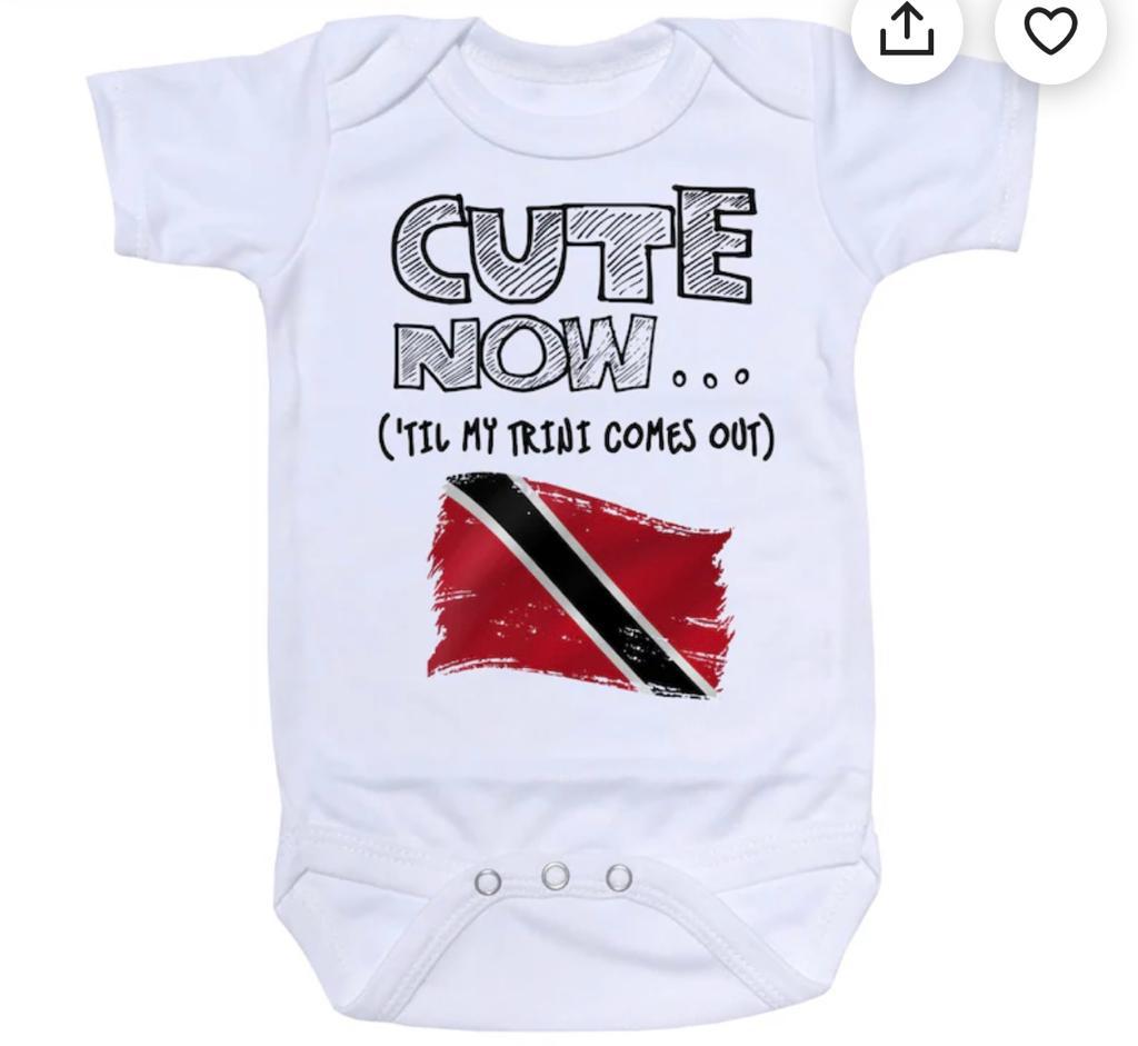 Kids Trini Themed Onesie