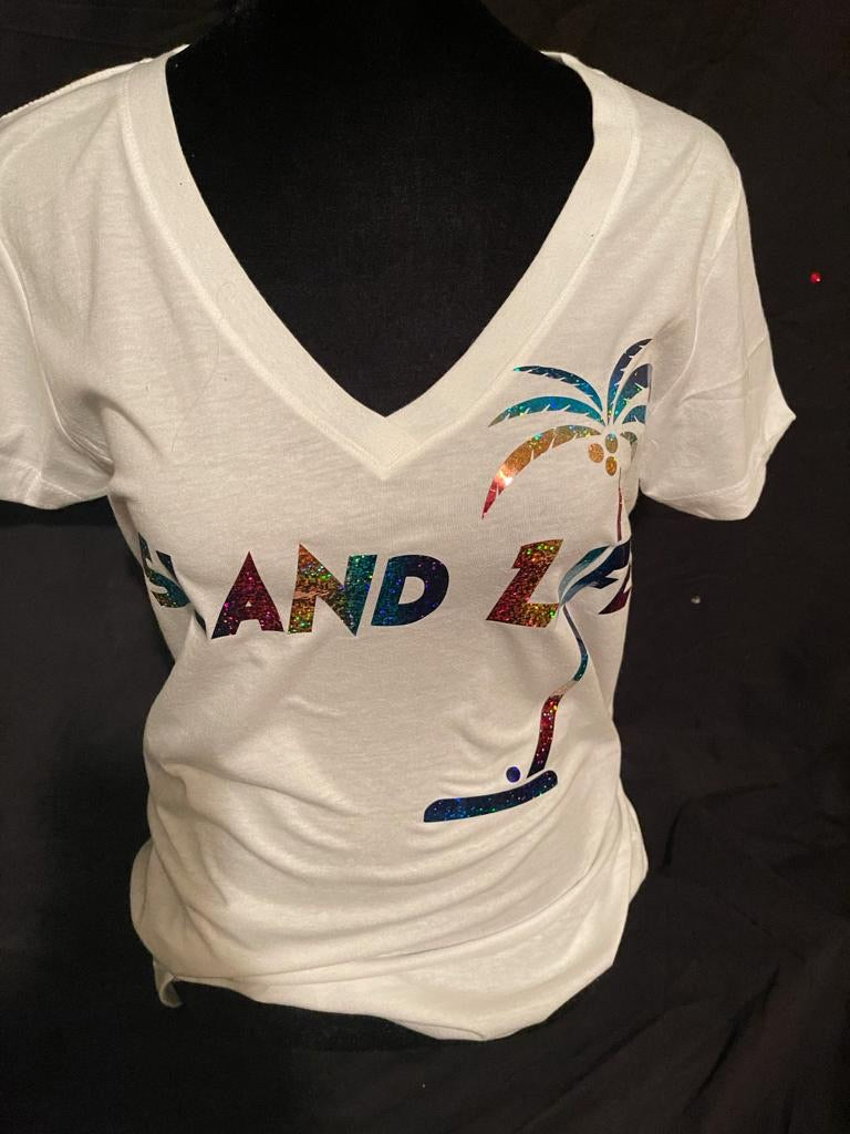 Women’s “Island Life” Print T-shirt