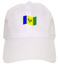 St Vincent Flap Print Hat