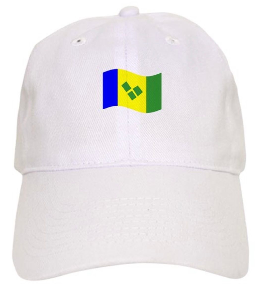 St Vincent Flap Print Hat