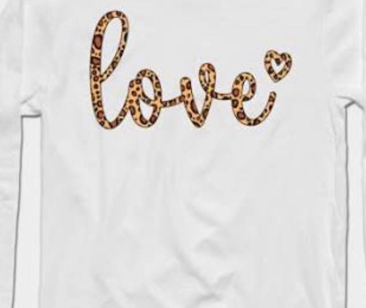 Women’s Love Print T-shirt